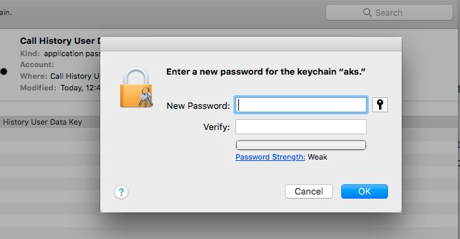mac os sierra asking for login keychain